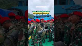 KOPASSUS MUDA NYEBRANG DGN FERI SELESAI PEMBARETAN DI PULAU NUSAKAMBANGAN🙏🇮🇩 #tniad#tnial#tniau.