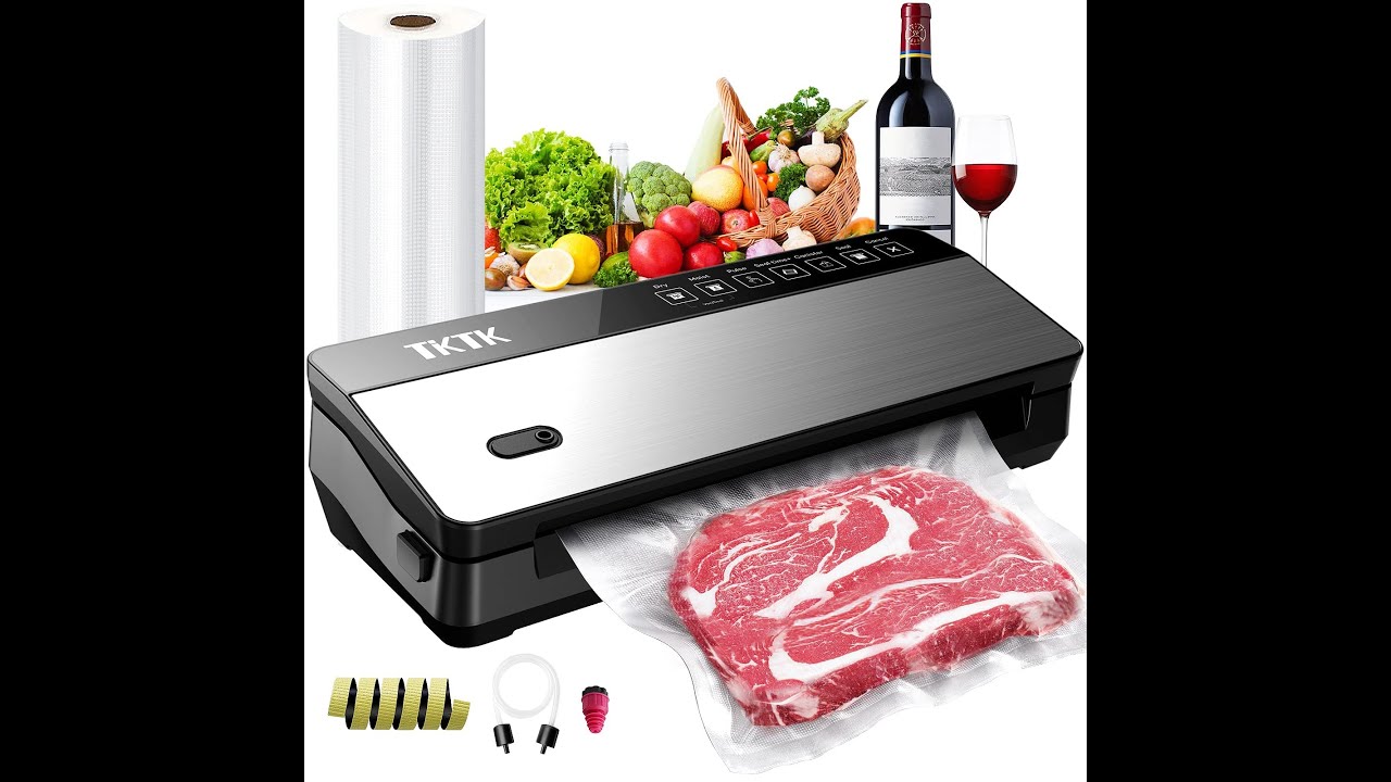 TKTK 7 In 1 Vacuum Food Sealer YouTube