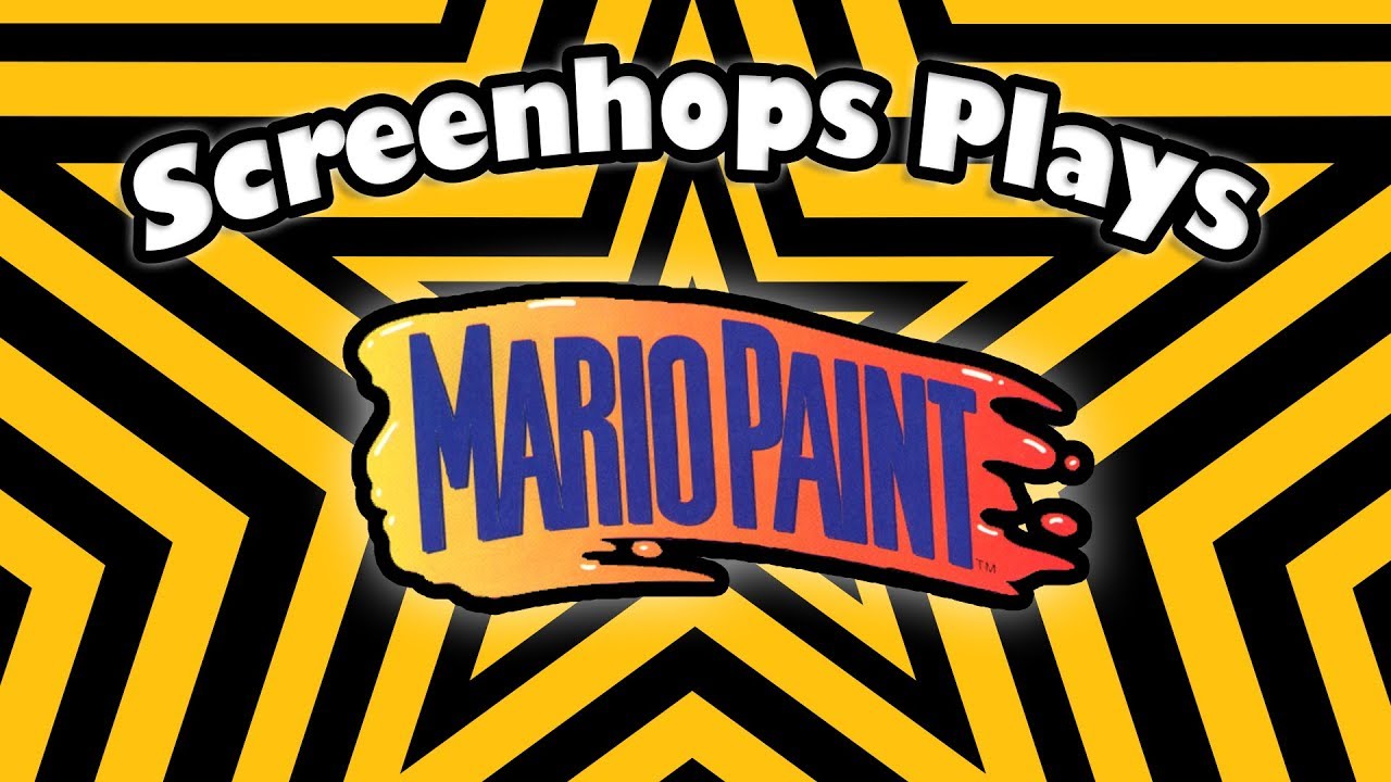 Screenhops Plays: Mario Paint Screenhops Plays: Mario Paint