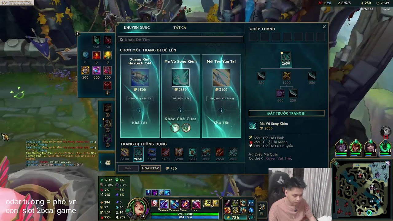 flex tí k nhỉ ae ơi 25 ca' game còn 1 slot nhé