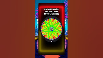 How Many Bounces Can a Ball Make Before It Crashes #Satisfying #ADHD #Simulation #Physics