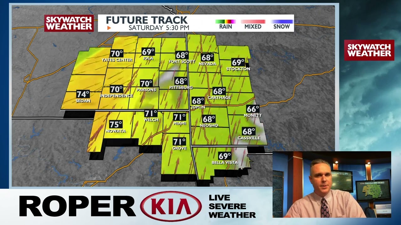 Fantastic week of weather but a weekend storm system