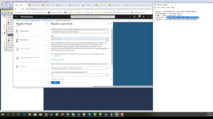 How to create an online migration using Azure Database Migration Services