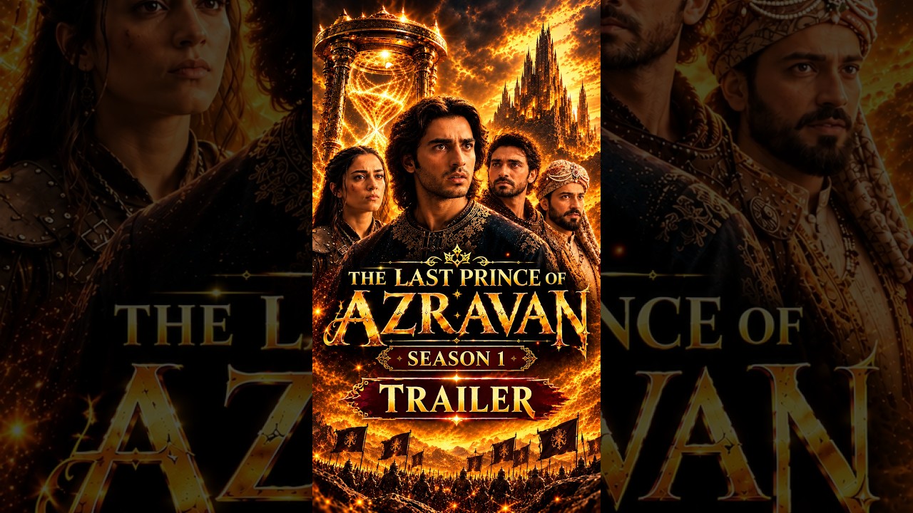 The Last Prince of Azravan | Season 1 Official Trailer 🔥 | Urdu Fantasy Series poster