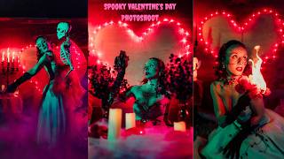 Creating a SPOOKY Valentine's Day PHOTOSHOOT