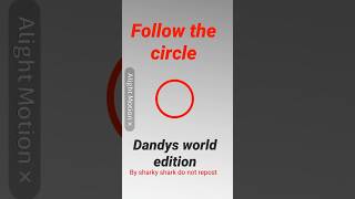 Follow the circle dandy’s world #dandysworld #animation #cute