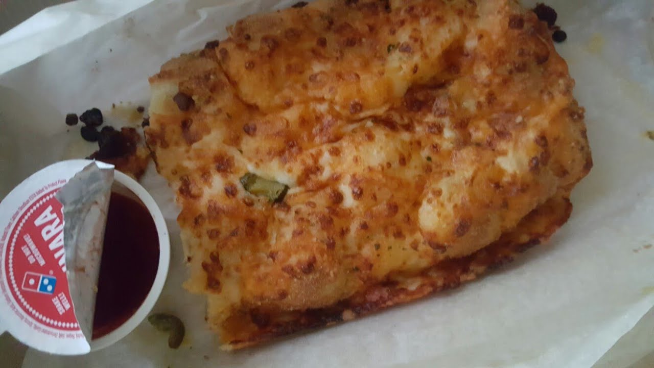 Domino's breadstick stuffed bacon jalapeno YouTube