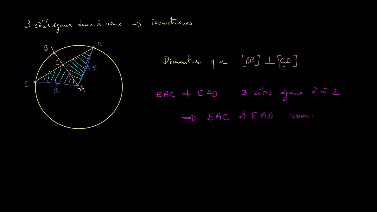 Calcul D Une Corde D Un Cercle