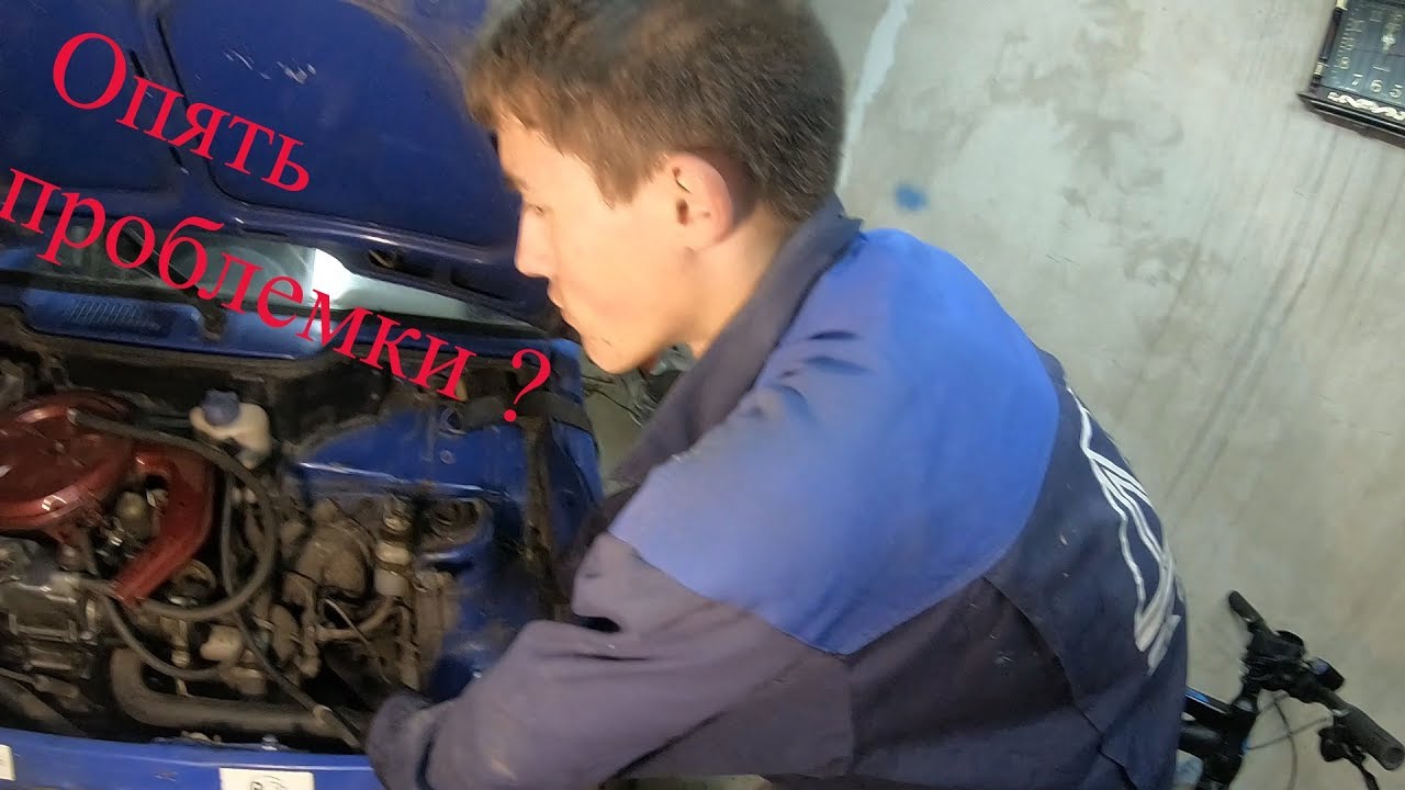 Чиним тормоза на оке ) - YouTube