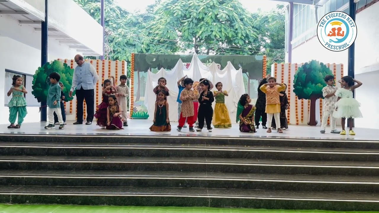 Junior KG A | Grandparents Day | The Evolvers Nest Preschool