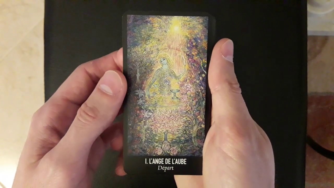 Le Tarot De L'Ange Liberté – 24 Láminas De Myrrha, Poema De Victor Hugo, Reflexión Y Meditación (Libro ABIS)