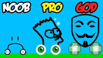 NOOB vs PRO vs HACKER En Car Drawing Game