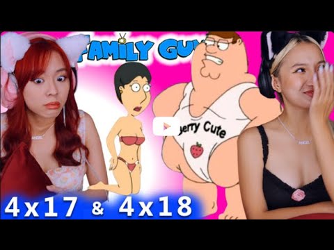 Asian Girls React | Family Guy Season 4 | Ep 17 & 18 (Family Guy Reaction)