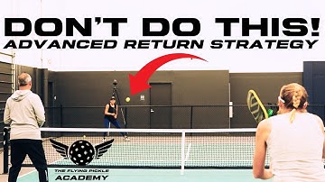 The Return of Serve Strategy No One Talks About for Pickleball
