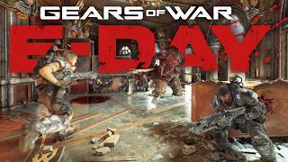 Gears E-Day Exclusive Horde Seige Gameplay & First Look