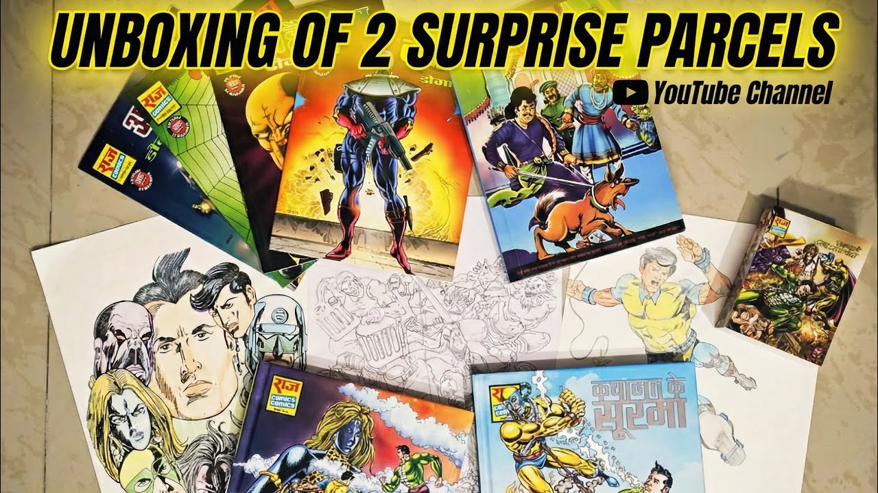 Unboxing of 2 surprise parcels from Jaideep Kashyap &  Kailash Meena Bhai !! (28th January, 2026)