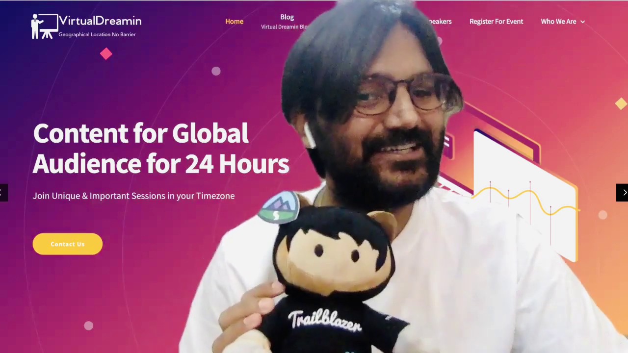 Salesforce Virtual Dreamin 2020:  Om Prakash's message