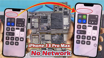 How To Fix iPhone 13 Pro Max No Network Unknow Sim Card Repair Hardware