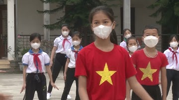 Liên đội trường tiểu học Hà Hiệu - huyện Ba Bể - tỉnh Bắc Kạn - Flashmob Chiến binh xanh