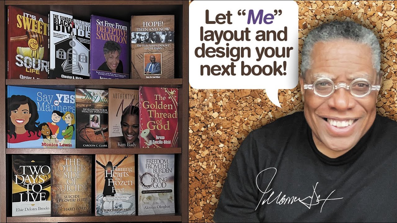 Book layout and design made simple and affordable