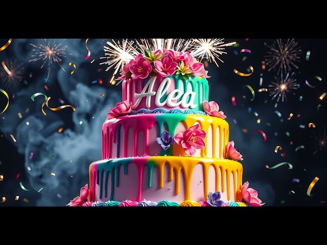 Zum Geburtstag viel Glück – Geburtstagslied für Alea 🎉🎂 – Version 2