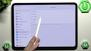 iPad Pro 11 (2025) – Hoe de tijd voor automatisch vergrendelen te wijzigen