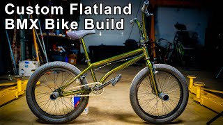 Mid School BMX Flatland Bike Build - Ares DITA Frame - Custom Powder Coat and Cerakote