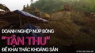 Quảng Nam: Doanh nghiệp núp bóng 