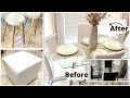 Doing This Made My Old Furniture Look New Again! DIY FURNITURE MAKEOVER