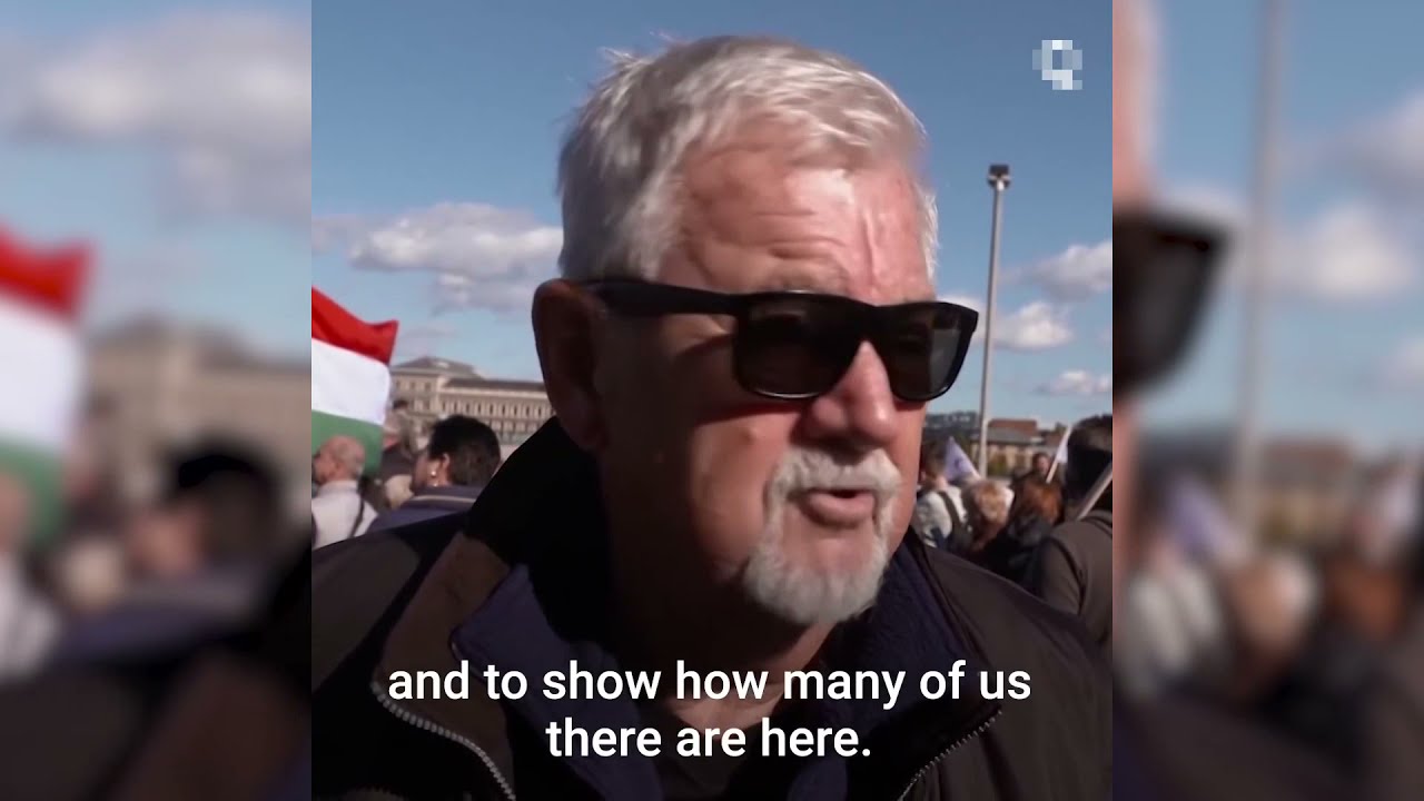 Thousands of Orban Supporters Rally In Budapest