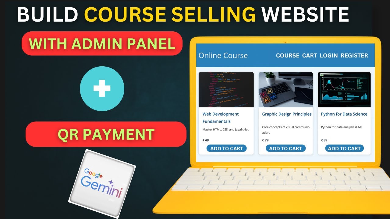 How to Create Full Stack Course Selling Website With Admin Panel - No ...