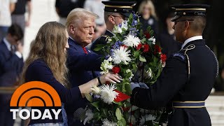 Fallout over Trump's visit to Arlington National Cemetery grows