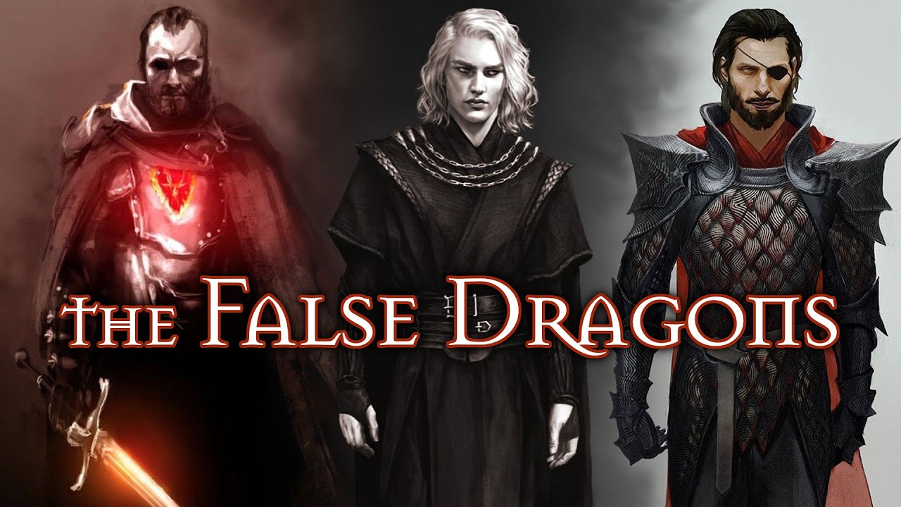 3 False Heads of the Dragon: Stannis, fAegon, Euron: A Song of Ice and Fire - Game of Thrones