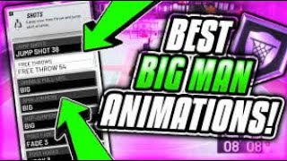 BEST CENTER ANIMATIONS NBA 2K20! BEST CUSTOM JUMPSHOT & DUNK ANIMATIONS NBA 2K20! BEST CENTER BUILD!