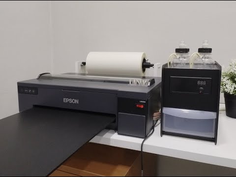DTF принтер Epson L18050 DTF PRO. Завершающие тесты прототипа.