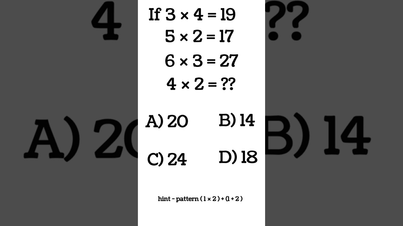 Maths puzzle 8 🔥🔥