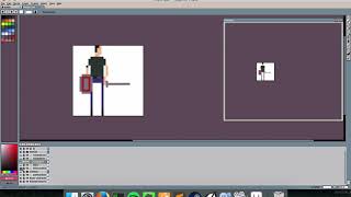 Day 5: Basic pixel art character creation with Aseprite