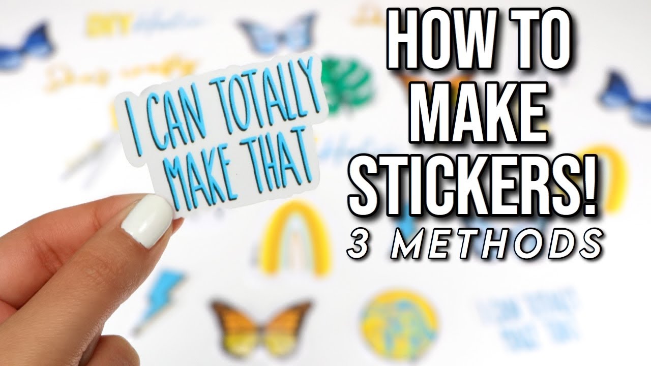 How to Make Stickers {Easy Way to Make DIY Stickers to Sell or Keep}