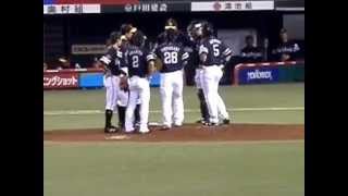 20121015 埼玉西武ライオンズ　CS１　５回チャンスに熊代