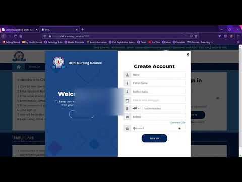 Delhi Nursing Council Registration, Re-Registration, Overseas Verification Online Procedure