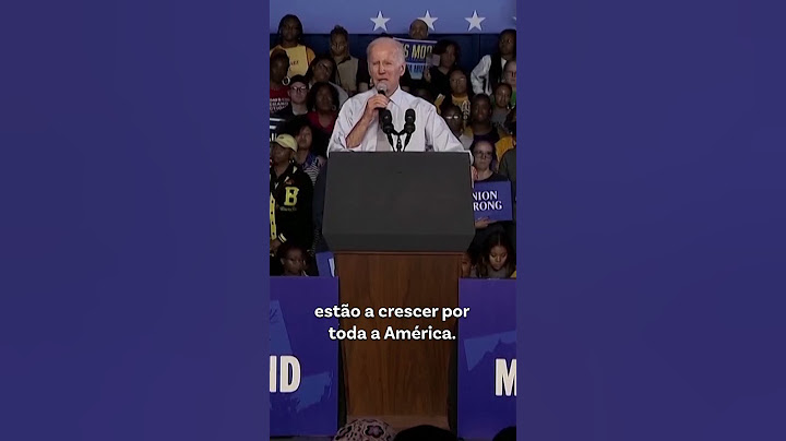 EUA. Biden e Trump deixam último apelo ao voto nas 'midterms'