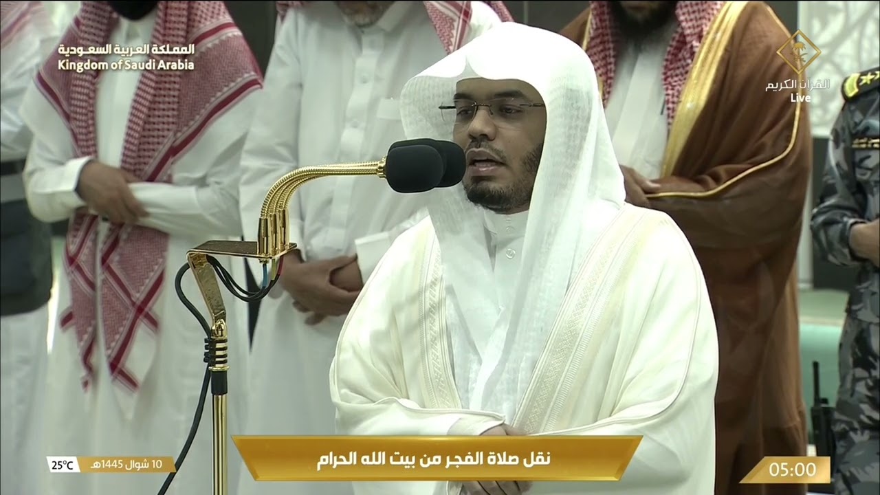 صلاة الفجر للشيخ ياسر الدوسري 10 شوال 1445هـ