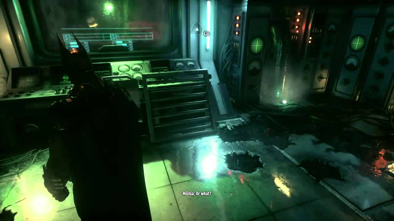 Batman Arkham Knight Blind Playthrough 13 Aerial Attack YouTube