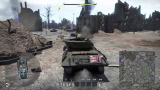 War Thunder: Did that bomb land in my open topped tank (Achilles)
