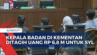 Pejabat Kementan, Dedi Nursyamsi Ngaku Ditagih Uang Rp 6,8 Miliar untuk Keperluan SYL
