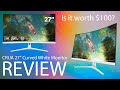 Amazon - Crua 27” Curved Monitor Review - Honest - No Affiliate Links