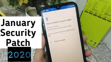 Infinix smart 3Plus latest software update (Jan2020) android pie security patch update|Hunain tech|