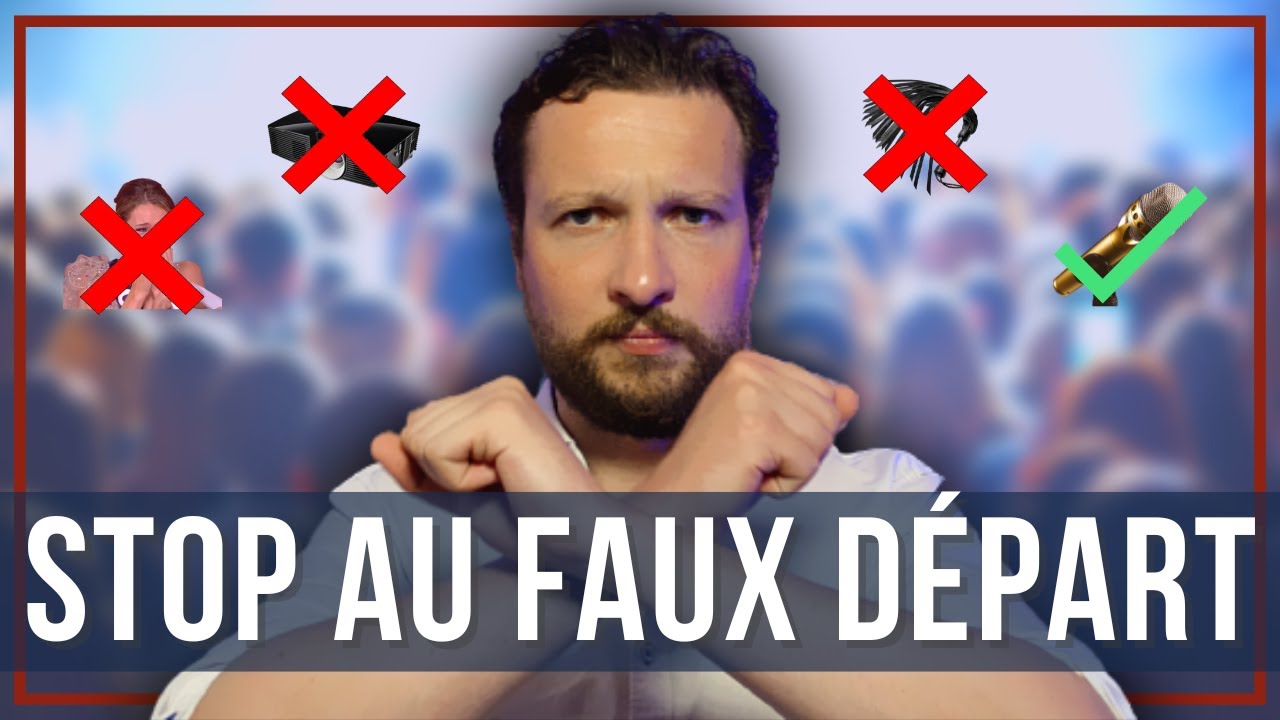 ❌ 5 ERREURS à ne plus faire au DEBUT de tes DISCOURS ❌