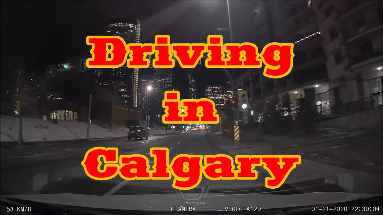 Driving in Calgary - Episode 1 - YouTube