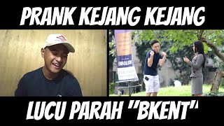 Prank kejang - kejang | brandonkent | reaction